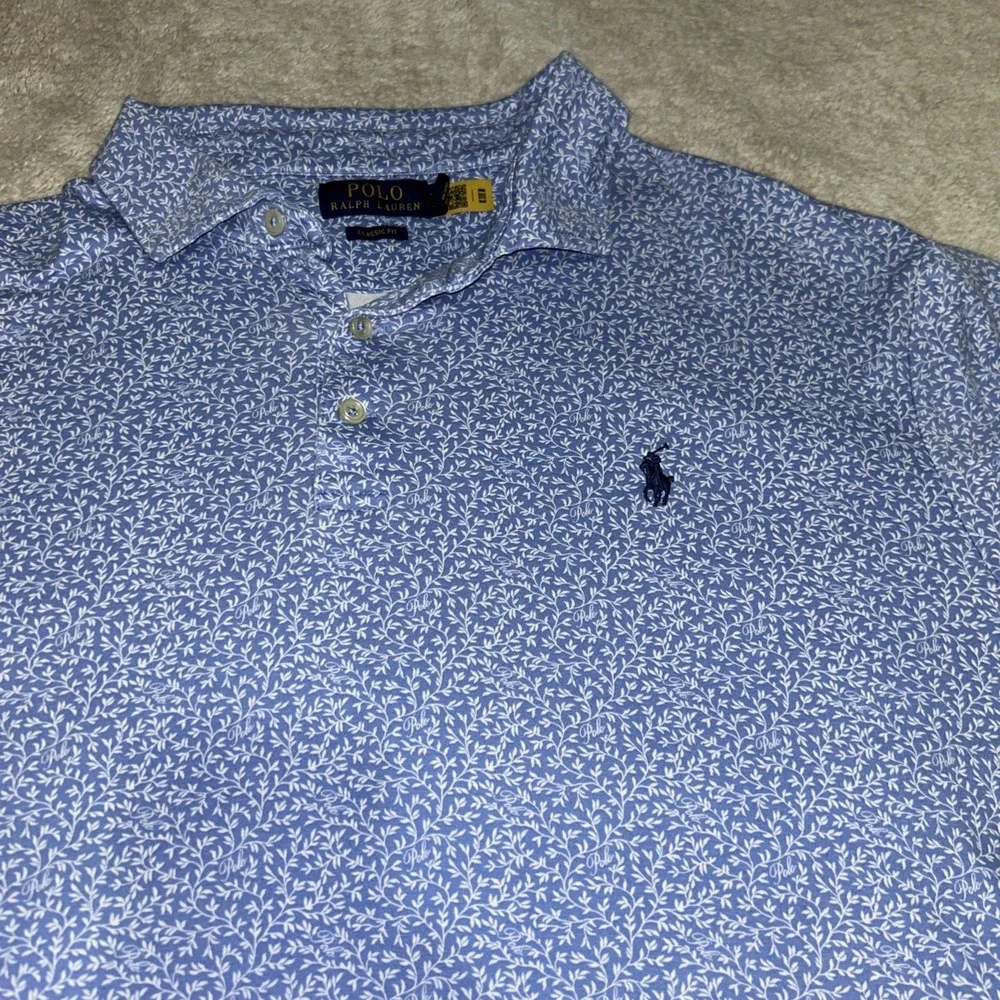 Polo Ralph Lauren Mens All Over Print Floral Soft Touch X Large